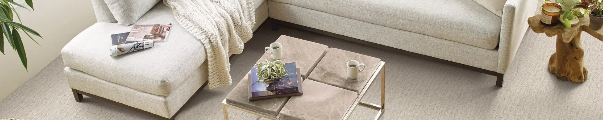 Homeowner using a flooring visualizer tool to preview new floors from Boyd’s Carpet & More