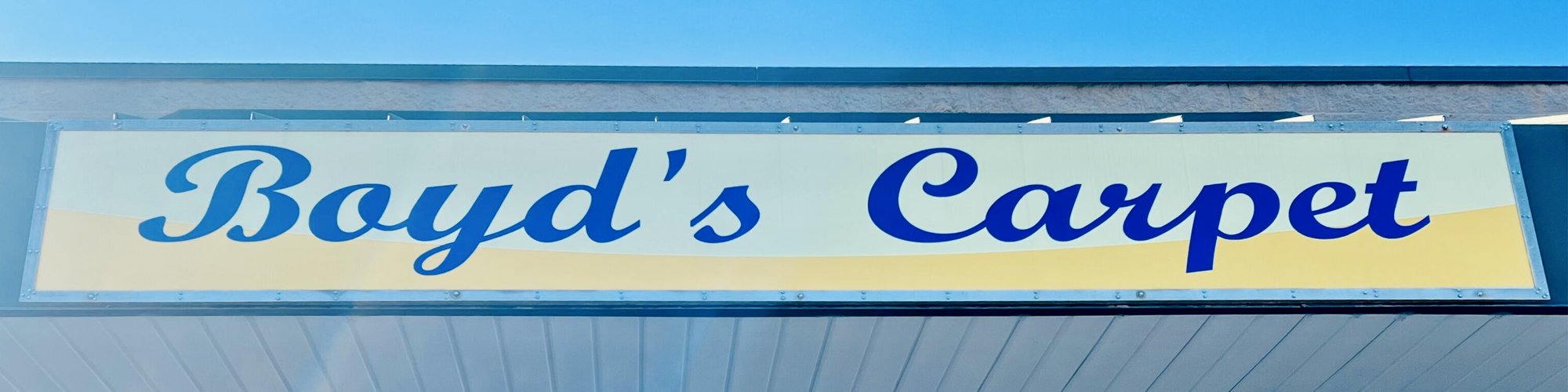 sign sky banner